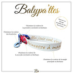Extension de laisse personnalisée pour chien, tricolore en biothane, en 25mm