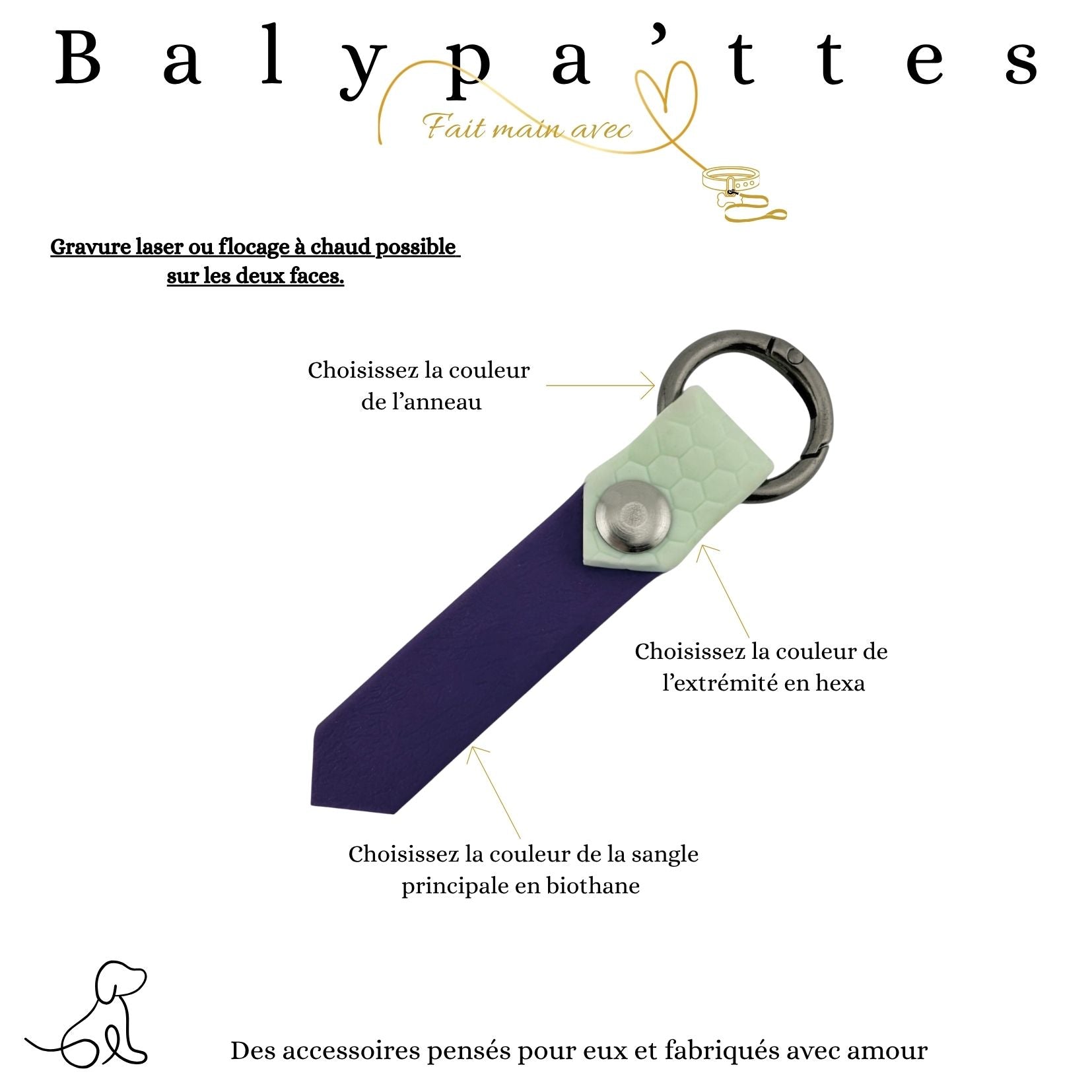 Médaille bi-matière