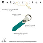 Médaille bicolore en biothane