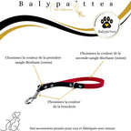 Poignée bicolore en biothane