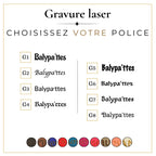 Harnais personnalisé pour chien, bicolore en biothane