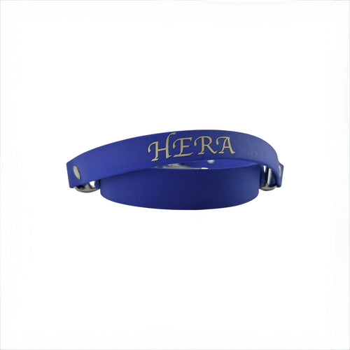 Collier personnalisé pour chien en biothane HERA, en 19mm