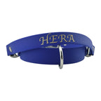 Collier HERA avec poignée en biothane 38mm