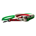Laisse tricolore en biothane 16mm