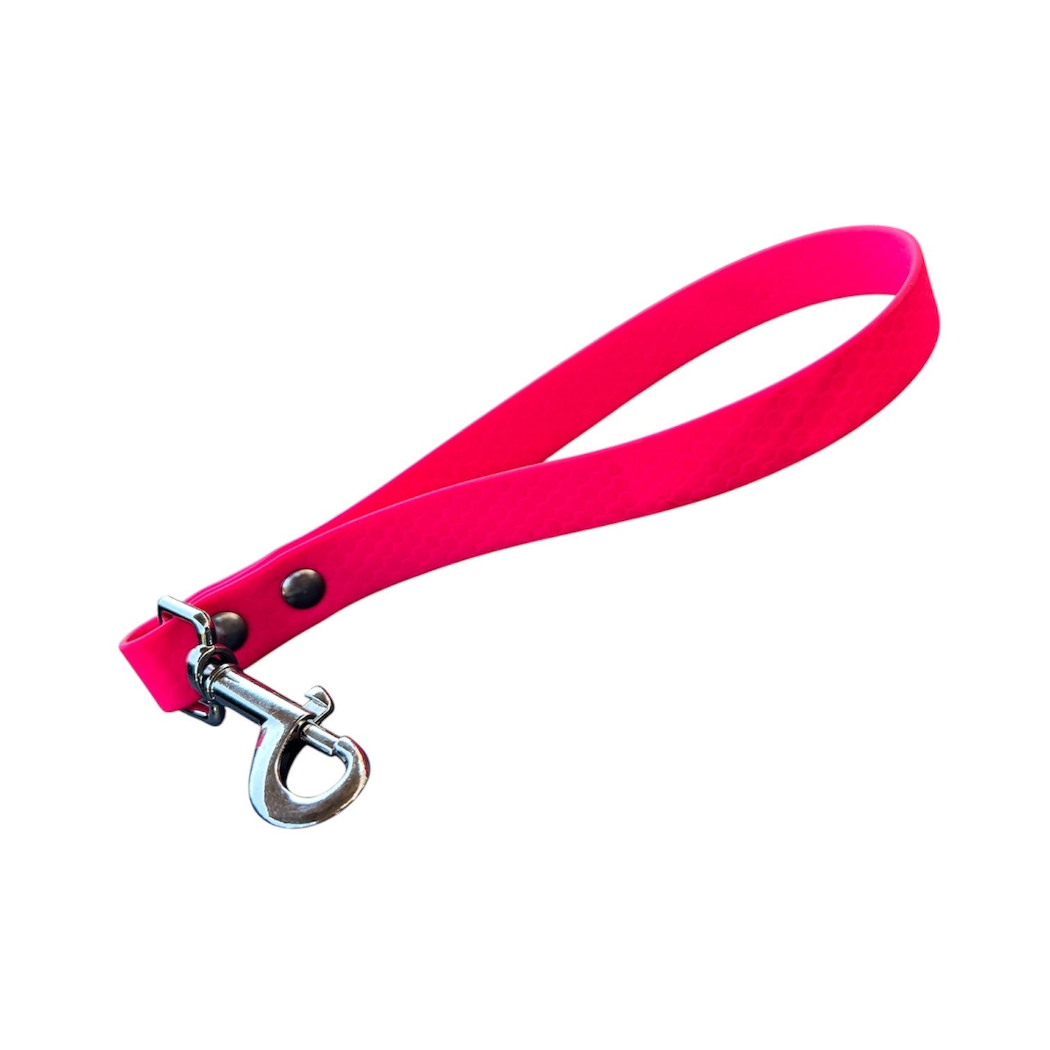 Poignée personnalisée pour chien, unie en hexa, 25mm