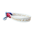 Extension de laisse personnalisée pour chien, tricolore en biothane, en 25mm