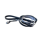Laisse personnalisée pour chien, bicolore en biothane, en 25mm