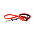 Laisse personnalisée pour chien, bicolore en hexa, en 25mm